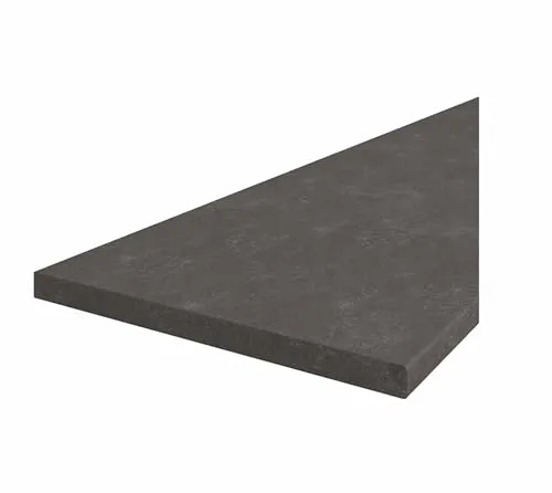 Küchen-Preisbombe Arbeitsplatte Metallic Brown - Hochwertige Arbeitsplatte in Steinoptik, Breite 60 cm, ideal für moderne Küchen und langlebig durch HPL Beschichtung.