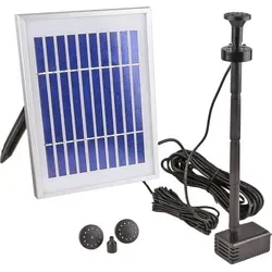 CLGarden Solarpumpe mit Akku und LED Beleuchtung für Miniteich - Wasserpumpen: Die perfekte Lösung für kleine Gartenteiche mit automatischer Solar- und Akkusteuerung sowie eindrucksvoller LED-Beleuchtung bei Dämmerung.