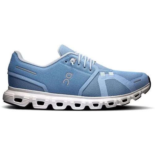 On Cloud 6 Damen Freizeitschuhe – Blau – Größe 6 - Laufschuhe für Damen mit innovativer CloudTec®-Technologie für optimalen Komfort und Dämpfung beim Laufen und im Alltag.