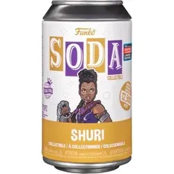 FUNKO SODA Black Panther Shuri Exklusive Vinylfigur - Action- & Spielfiguren, limitierte Exklusivfigur mit Sammlerwert und detailreicher Gestaltung für Fans von Marvel und Black Panther.
