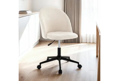 IDIMEX Drehstuhl YENGA - Ergonomischer Bürostuhl für hohen Sitzkomfort - Bürostuhl YENGA mit höhenverstellbarem Design und gepolsterter Stoffoberfläche, perfekt für Büro und Home Office. Flexibel einsetzbar auf verschiedenen Bodenarten!