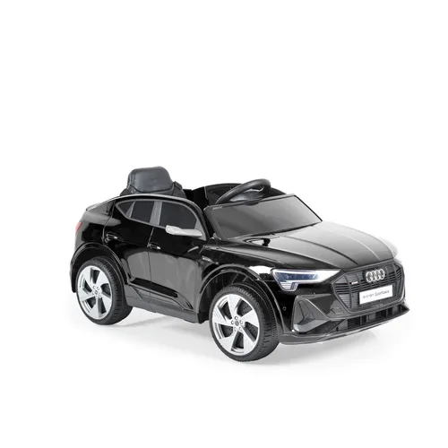 Moni Kinder Elektroauto Audi Sportback SUV metallic mit Fernbedienung - Kinder-Elektrofahrzeug mit EVA-Reifen und stilvollen Scheinwerfern, ideal für kleine Autofans. Start-Stop Knopf für einfaches Fahren und Spaß garantiert!