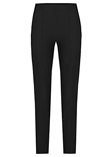 Stehmann Iselle-720, schmale Thermo-Damenhose (36, schwarz) - Elastische, schmale Thermo-Damenhose ohne Verschluss, ideal für kühle Tage. Bequemer Sitz und perfekte Passform für stilvolle Looks.