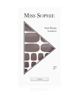 Miss Sophie Cocoa Pedicure Nagelfolie 27 Stk Cocoa