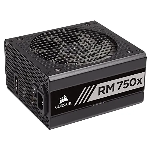 Corsair RM750x 80 PLUS Gold, 750 W voll modulares ATX-Netzteil - Schwarz