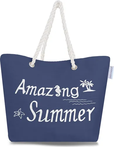 normani Bequeme Sommer-Umhängetasche, Strandtasche