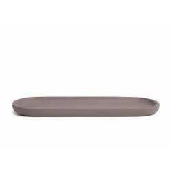 Möve Seifenablage Solid, Zement 11,5 cm - Seifenschalen aus der SOLID Kollektion, edles Grey mit einzigartiger Oberfläche und feinen Einschlüsse für ein stilvolles Badezimmer-Design.