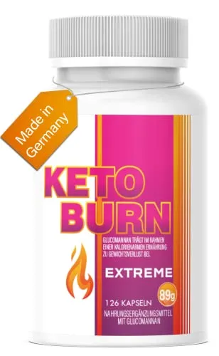 Saint Nutrition Keto Burn Extreme - Diät Unterstützung - Stoffwechselförderung mit Glucomannan und Cholin für gezielte Gewichtsreduktion. Ideal für eine bewusste Ernährung und aktiven Lebensstil.