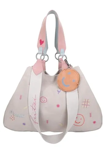 Fritzi aus Preußen Shopper Embro Fun Shopper (Set, 2-tlg) - Shopper-Set aus 2 Taschen, aus robustem Canvas-Material, ideal für den Alltag und umweltfreundlich durch wiederverwendbare Materialien.