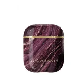 iDeal of Sweden AirPods Case Golden Plum - Schutzhülle für AirPods Gen 1/2 im eleganten Golden Plum Design, schützt vor Kratzern und Stößen, ideal für stilbewusste Nutzer.