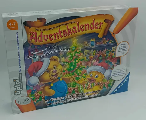 Ravensburger 00840 tiptoi Die Weihnachtswerkstatt Adventskalender ti toi Toy NEU