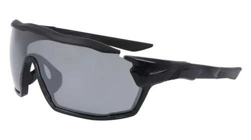 Nike Sonnenbrille NIKE SHOW X RUSH DZ7368 060 - Grau Silber für Herren und Damen - Sonnenbrille mit UV400-Schutz, stylischem Maskenstil und robustem Plastikrahmen, ideal für Sport und Freizeit.