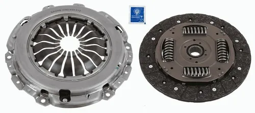 SACHS 3090 600 020 Kupplung Kit für AUDI SEAT SKODA VW - Kupplungssatz für AUDI, SEAT, SKODA und VW mit Einmassenschwungrad. Ideal für Motoren ohne Zweimassenschwungrad, sorgt für reibungslose Kraftübertragung und hohe Zuverlässigkeit.