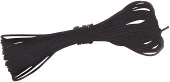 Origin Outdoors Reparatur Gummiseil Meterware - schwarz - Größe 3 mm 122385