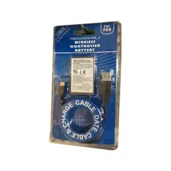 Akku Batterie für Dualshock 4 Controller der PS4 (V1) CUH-ZCT1X, LIP 1522 2000mAH Playstation 4, 4,5mm Anschluss