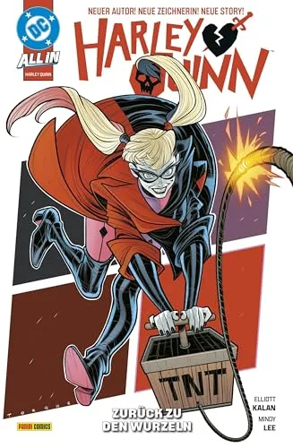 Harley Quinn: Bd. 4 - Zurück zu den Wurzeln - Mangas - Erlebe die spannende Rückkehr von Harley Quinn zu ihren Wurzeln mit fesselnden Illustrationen und einzigartigem Humor.