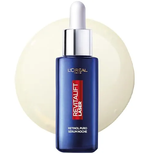 Der Ex Revitalift Laser Retinol Serum NoChampúe - Tagespflege mit hochkonzentriertem Serum, das in nur 7 Tagen Linien und tiefe Falten sichtbar reduziert – für ein jugendlicheres Hautbild.