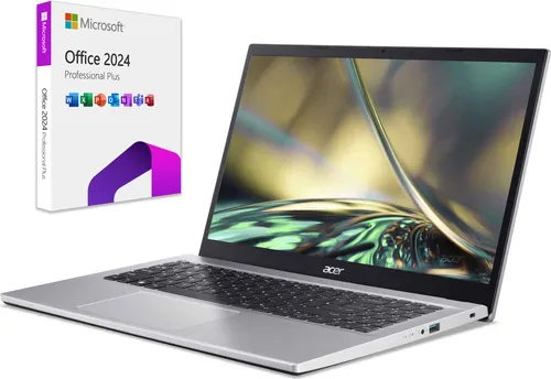 Acer Notebook Intel Core i5-1235 8GB RAM 512GB SSD Intel Iris Windows 11 Office 24 Pro
