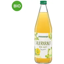 SAUERKRAUTSAFT Bio Schoenenberger 750 ml - Erfrischender Bio-Sauerkrautsaft, ideal für die tägliche Ernährung. Aus kontrolliert biologischem Anbau, sorgt für ein besonderes Geschmackserlebnis.