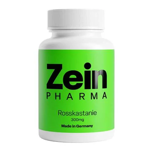 Rosskastanie 300mg von ZEINpharma - Nahrungsergänzungsmittel mit 20% Aescin aus natürlichem Rosskastanienextrakt, unterstützt die venöse Gesundheit und fördert das Wohlbefinden.
