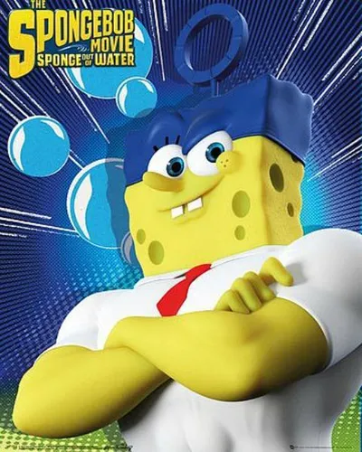 Der Spongebob Film: Stehend - Mini Poster 40 x 50 cm neu und versiegelt