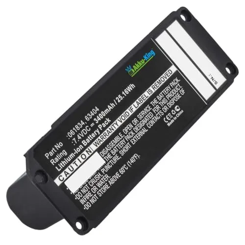 Akku-King Akku kompatibel mit Bose 063287, 063404 - Li-Ion 3400mAh - für Bose Soundlink Mini
