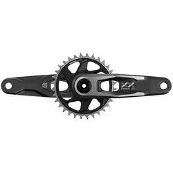 SRAM XX DH Transmission Kurbel mit DUB DH Welle - Hochwertige SRAM XX DH Transmission Kurbel für Mountainbikes mit 56,5 mm Kettenlinie. Bietet ideales Gewichts-Steifigkeits-Verhältnis und hervorragende Haltbarkeit. Perfekt für anspruchsvolle Downhill-Fahrten.