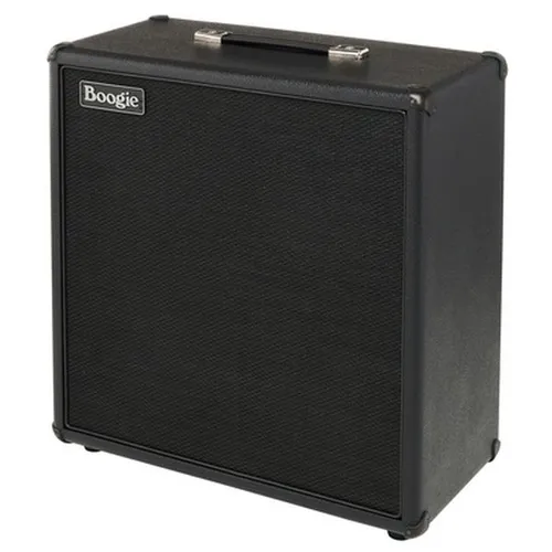MESA/Boogie 4x10 Boogie Cabinet Black Bronco - Gitarrenverstärker mit 4x 10' Celestion G10 Creamback Lautsprechern, 180 Watt Leistung, robustem Birkensperrholz und inklusive Schutzhülle für optimalen Schutz.