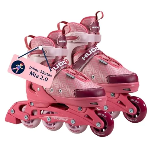 Hudora Inline Skates Mia 2.0 Pixie Größe 37-40 - Inliner für Erwachsene, mit stylischem Design und optimalem Komfort für unvergessliche Fahrten.