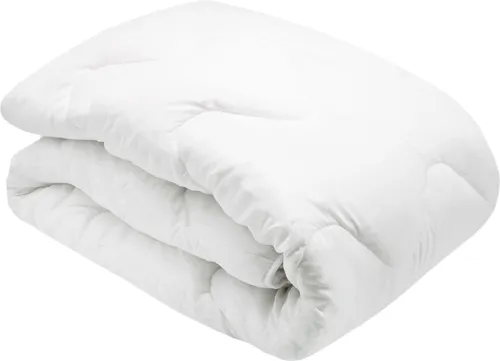 Bettdecke flammhemmend 240x220 cm aus 100% Polyester - Bettdecken für Schlafzimmer & Gästezimmer: Flammhemmend, atmungsaktiv und waschbar bis 60°C. Ideal für erholsamen Schlaf und mühelose Pflege!