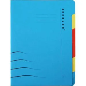 Jalema Secolor Sixtab A4 Ordnungsmappe 5 Fächer