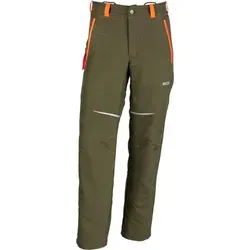 KOX Schnittschutzhose Vento 3.0 Grün/Orange Größe 60 - Die KOX Vento 3.0 Schnittschutzhose ist ideal für die Arbeit im Forst. Sie kombiniert Sicherheit und Komfort, ist leicht und robust. Die Signalfarben erhöhen die Sichtbarkeit. Perfekt für Einsteiger und Profis!