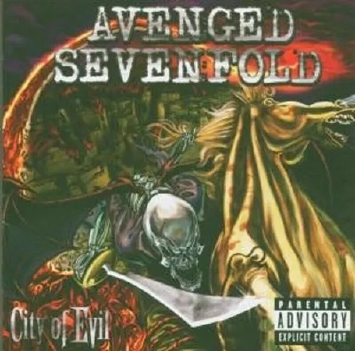 AVENGED SEVENFOLD "CITY OF EVIL" LP VINYL NEUWARE