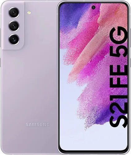 Samsung Galaxy S21 FE 5G 8GB/256GB Lavand - Simlockfreies Handy mit 8 GB RAM und 256 GB Speicher, ideal für Multitasking und anspruchsvolle Apps.