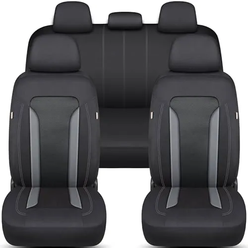 BREMER SITZBEZÜGE Autositzbezug für Opel Adam (2013-2019) - 2-teiliges Set - Hochwertiges 2-teiliges Komplettset für Opel Adam Baujahr 2013-2019. Robuste Polyesterbezüge mit komfortabler Schaumstoffkaschierung schützen vor Abnutzung und Schmutz. Einfache Montage dank flexibler Passform und Befestigungsmaterial.