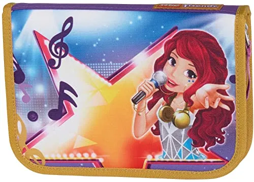 Lego Friends Popstar Pen Box mit Inhalt Kinder-Rucksack, Multi