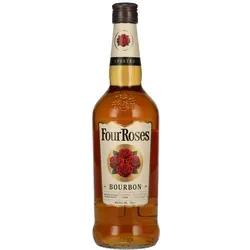 Four Roses Bourbon Whiskey 40% Vol. 0,7l - Whisky mit vollmundigem Geschmack, ideal für Genießer und Cocktails, perfekt gereift für ein unvergleichliches Aroma.