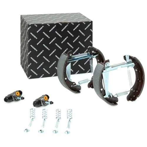 RIDEX 3859B0019 Bremsensatz Trommelbremse Komplettsatz Hinten 200mm - Bremstrommeln für VW Modelle, Komplettsatz für sichere Bremsleistung und einfache Montage, passend für VW POLO, GOLF II & III, Lupo.