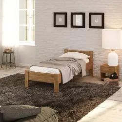Krok Wood Massivholzbett SiSi aus Eiche - Komfortables Seniorenbett in modischem Design, ideal für gesunden Schlaf und erholsame Nächte. Bitte beachten: Lattenrost nicht enthalten.