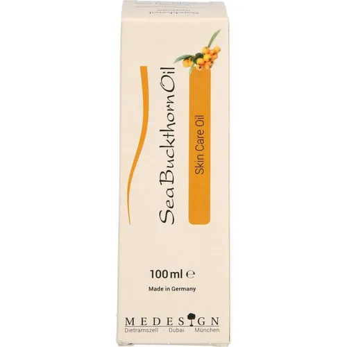 Sanddornöl - Hochwertiges Naturheilmittel - Arzneimittel zur Unterstützung der Hautgesundheit, reich an essentiellen Fettsäuren und Antioxidantien, ideal für die ganzheitliche Pflege.