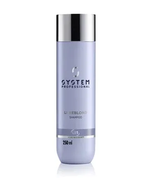 System Professional Lipid Code LuxeBlond Shampoo 250ml - Shampoo für kühles Blond, neutralisiert gelbe Untertöne und reinigt sanft mit violetten Pigmenten und Distelöl. Schützt vor fettiger Kopfhaut und bewahrt die Feuchtigkeitsbalance.