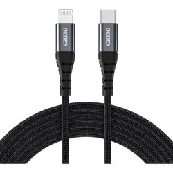 Kabel Für Iphone Usb-c - Lightning 480mb/s 3a 1,2m - Schwarz