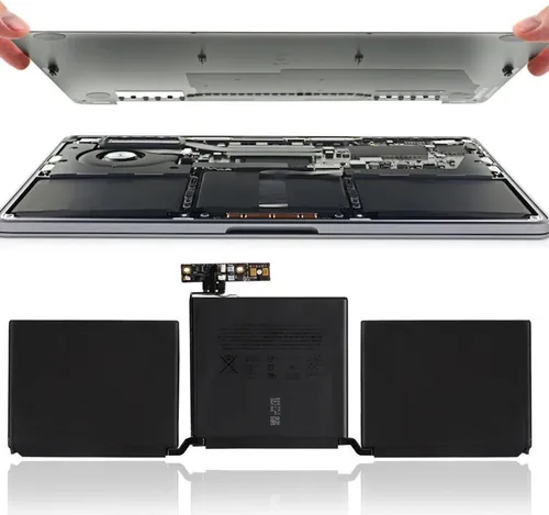 TRADEBIT Akku Ersatz kompatibel für Apple MacBook Pro 13 2017 A1708 A1713 - Li-Ion - 4781 mAh - A1713