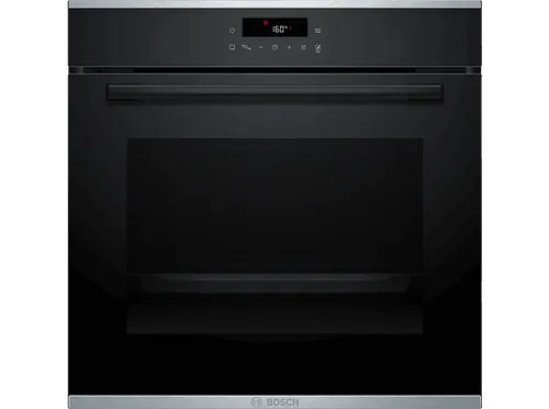 Bosch HBA272BB3 Einbau-Backofen - Einbau-Backofen mit Air Fry Funktion für gesunde Gerichte, Pyrolyse Reinigungsfunktion für müheloses Putzen und 10 AutoPilot Programme für einfache Handhabung.