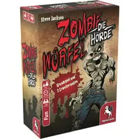 Pegasus 51834G - Zombie Würfel, Die Horde (Grundspiel + Erweiterungen) - Gesellschaftsspiel mit einfachem Einstieg, ideal für Spieleabende. Enthält das Grundspiel und beliebte Erweiterungen für noch mehr Spielspaß!