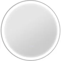 kleankin LED Badezimmerspiegel Ø 60 cm mit Touch-Funktion - Badezimmer Wandspiegel mit innovativer Antibeschlagfunktion und Memory-Funktion für die letzte Lichteinstellung – ideal für eine entspannte Atmosphäre in Ihrem Bad.