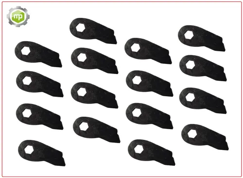 16x MTD Vertikutiermesser für Optima 35 VB - 35 VO - 38 VO - Vertikutierer Zubehör, sorgt für eine effektive Rasenpflege und verbessert die Gesundheit Ihres Rasens.