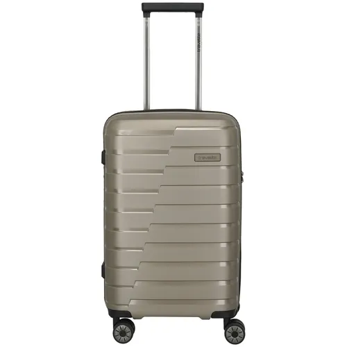 Air Base Slim 4-Rollen-Kabinentrolley S 55 cm - anthracite - Trolley aus robustem Polypropylen mit markanter Optik, versenktem TSA-Kombinationsschloss und vier stabilen Doppelrollen für mühelose Mobilität. Ideal für Reisen mit Stil und Sicherheit.