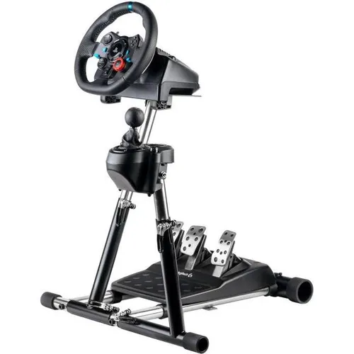 Wheel Stand Pro für Logitech G29/G920 + RGS - Gaming Möbel: Stabiler und verstellbarer Lenkradständer für ein realistisches Fahrerlebnis im VR- und Gaming-Bereich.