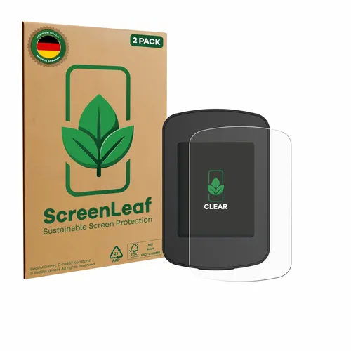 2x ScreenLeaf Displayschutzfolie für Decathlon Van Rysel GPS 100 nachhaltig